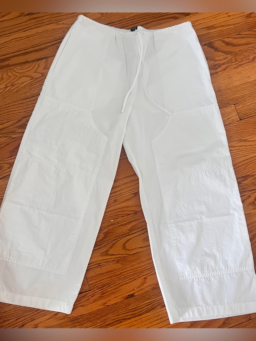 Luna Pants in White, Tall